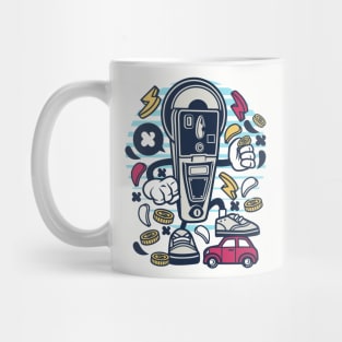 Car, give me your money! Mug